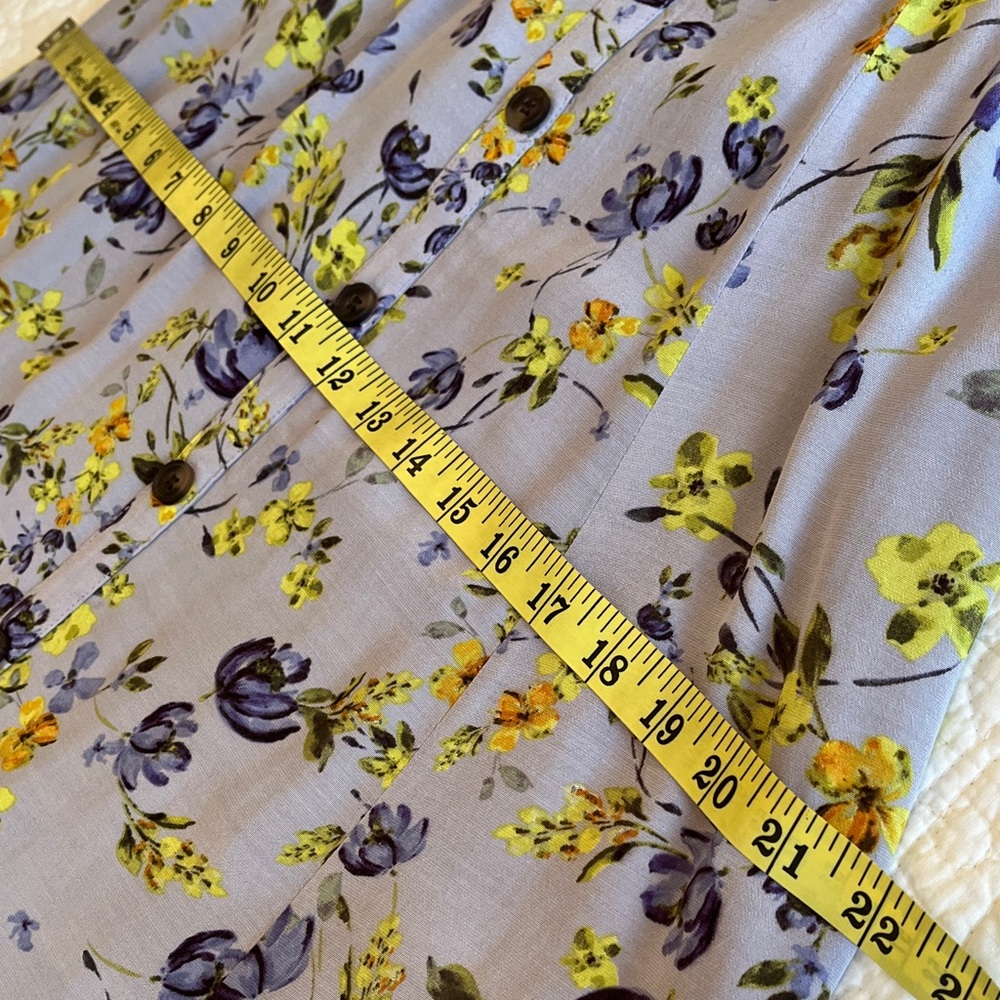 ASTR Bonjour Midi‎ Dress Long Women’s Medium Floral Flaws Milkmaid Cottagecore - Picture 14 of 17